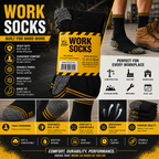 Men's Heavy Duty Work Socks 24 Pair