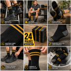 Men's Diabetic Friendly Wide Top Socks